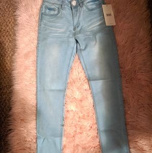 Size 1 NWT light blue jeans!